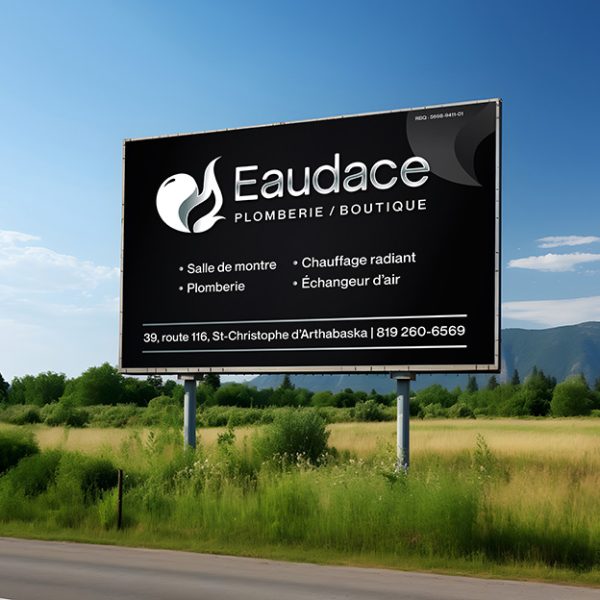 Plomberie Eaudace - Solutions d'impression - Agence Créactive